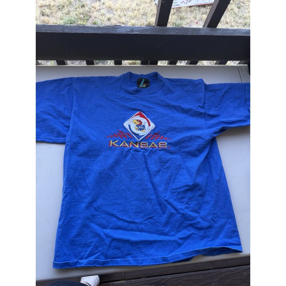 Kansas Jayhawks T-Shirt - Team EA Edition - Size Large